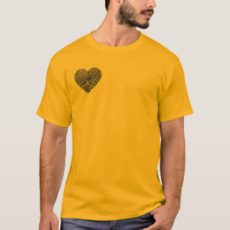 t-shirt coeur
