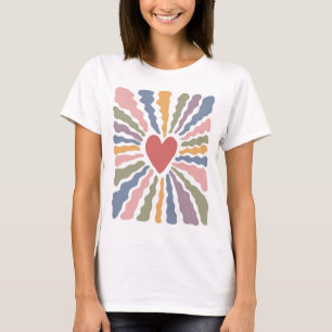 T-shirt Coeur