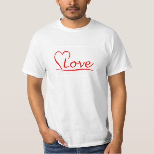 T-shirt Coeur à amour