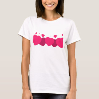 💘 T-shirt coeur à coeur - Express Votre amour