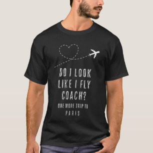 T-shirt Coeur Ai-Je L'Air De Voler Économie Sarcastique BF