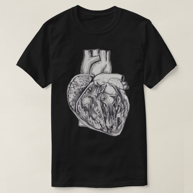 T-shirt Coeur anatomique 2 (Design devant)