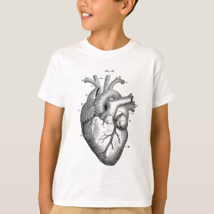 T-shirt Coeur anatomique noir