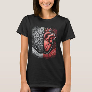 T-shirt Coeur anatomique Vs Médecine du cerveau Anatomie S