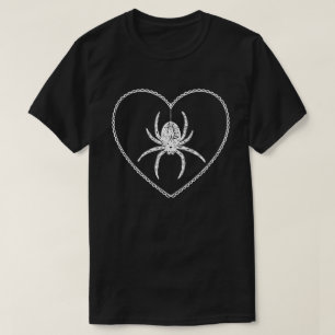 T-shirt Coeur araignée