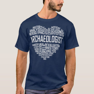T-shirt Coeur archéologue