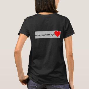 T-shirt Coeur bat 4 Nosework W