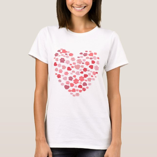T-shirt Coeur brut (Devant)