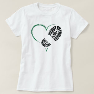 T-shirt coeur d'amorce