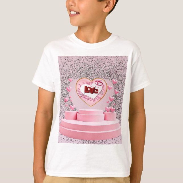 T-shirt Coeur d'amour (Devant)