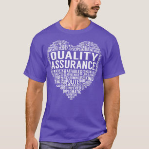 T-shirt Coeur d'assurance de la qualité