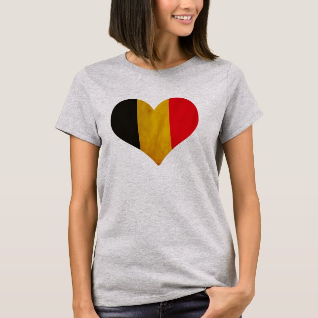 T-shirt Coeur de Belgique (Devant)