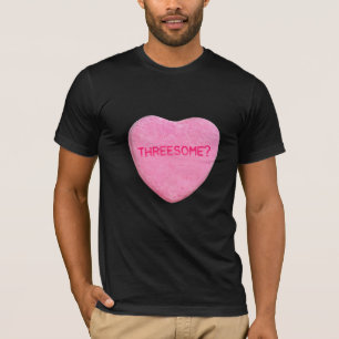 T-shirt Cœur de bonbon pour trois
