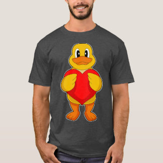T-shirt Coeur de canard