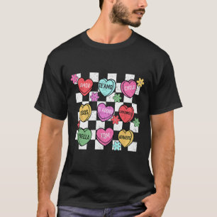 T-shirt Cœur de conversation de la Saint-Valentin espagnol