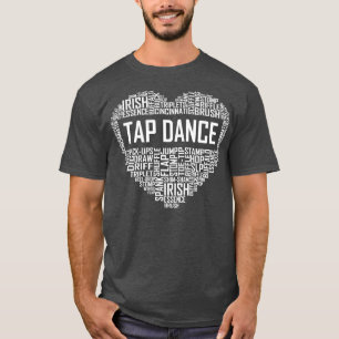 T-shirt Cœur de danse à claquettes