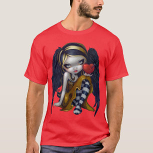 T-shirt Coeur de fée gothique de valentine de CHEMISE de