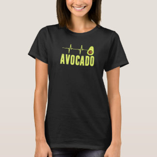 T-shirt Cœur de joli avocat vegan pour hommes femmes Guaca