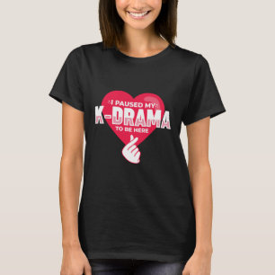 T-shirt Coeur de K-Drama  Corée du Sud Cadeaux K-Pop corée