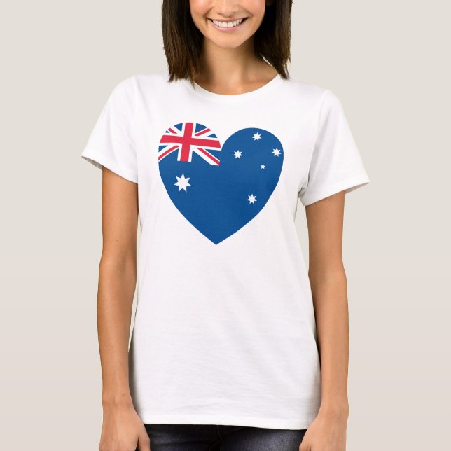 T-shirt Coeur de l'Australie (Devant)