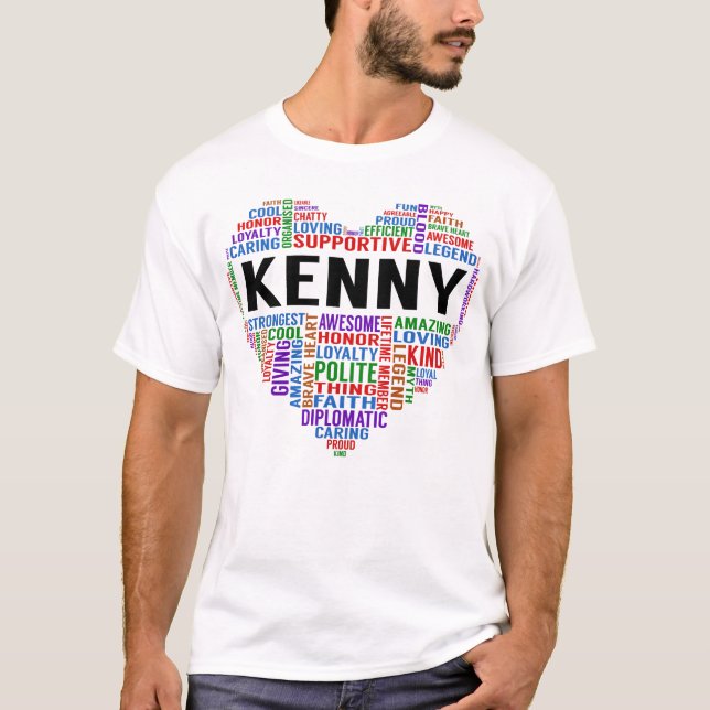T-shirt Coeur de légende KENNY (Devant)