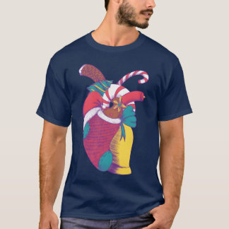 T-shirt Coeur de Noël