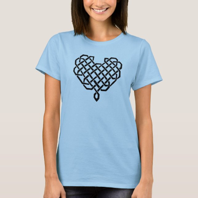 T-shirt Coeur de nouage celtique (Devant)