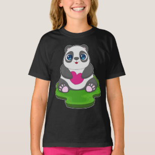 T-shirt Cœur de Panda