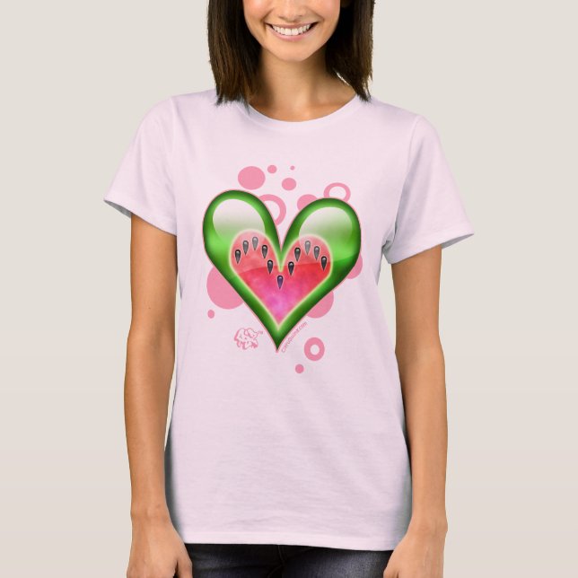 T-shirt Coeur de pastèque (Devant)