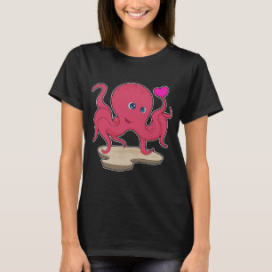 T-shirt Coeur de pieuvre