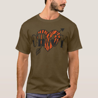 T-shirt Coeur de tatouage Cincy