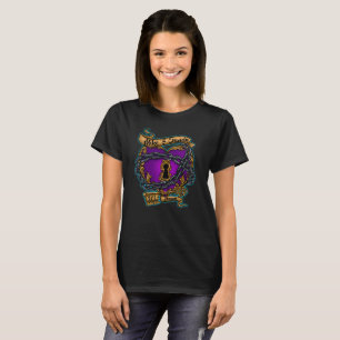 T-shirt coeur de tatouage personnalisé Airbrush