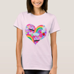 T-shirt Coeur d'explosion des années 80 si épopée