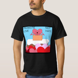T-shirt Coeur Donner un discours sur l'amour