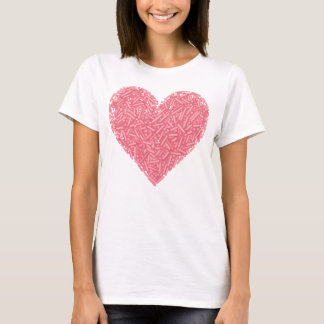 T-shirt Coeur doux | Saupoudrer bébé
