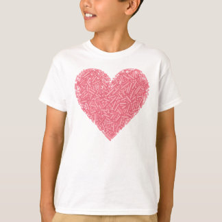 T-shirt Coeur doux | Saupoudrer bébé