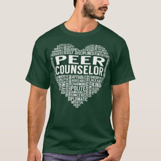 T-shirt Coeur du conseiller par pairs