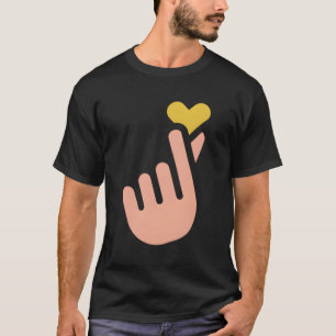 T-shirt Coeur du doigt