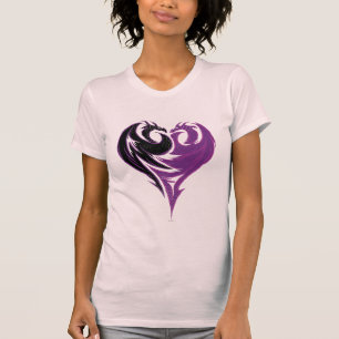 T-shirt Coeur du dragon de Mal