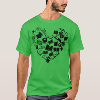 T-shirt Coeur du livre 3