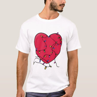 T-shirt Coeur éclairé