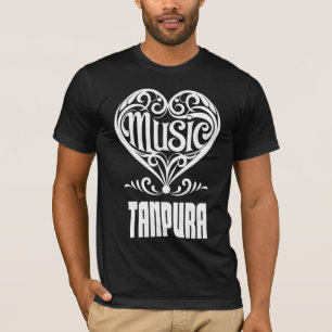 T-shirt Cœur Élégant à Enroulements pour les Amoureux de T