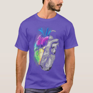 T-SHIRT COEUR EN DEUX