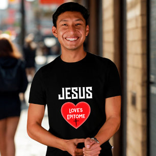 T-shirt Coeur Épitome de Jesus Love