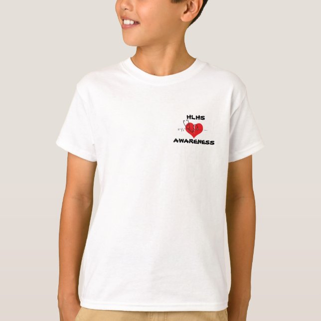 T-shirt coeur, ÉQUIPE (jeunesse) (Devant)