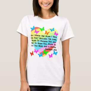 T-SHIRT COEUR ET COEUR JEREMIAH 29:11