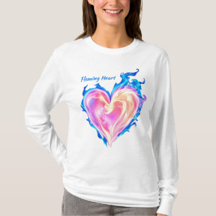 T-shirt Coeur flamboyant