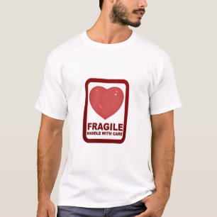 T-shirt Coeur fragile