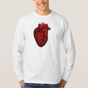 T-shirt Coeur humain anatomique
