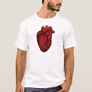 T-shirt Coeur humain anatomique